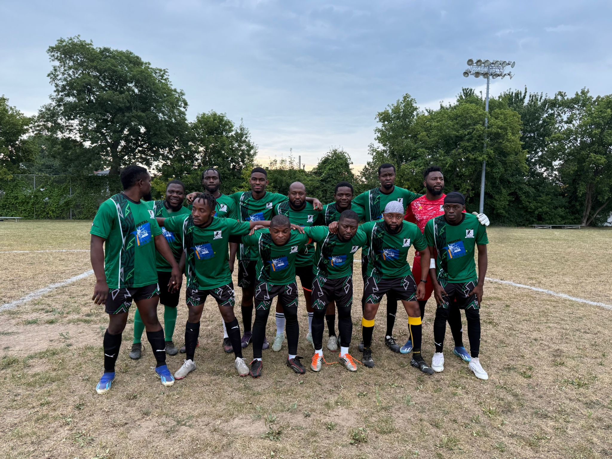 Football player celebrating